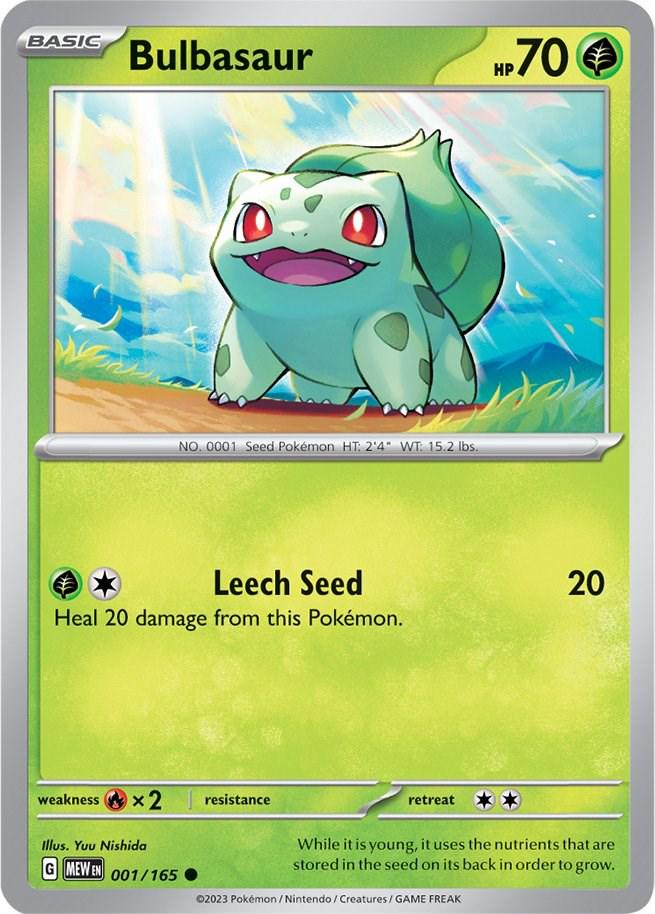 Bulbasaur [General Mills] #1 from Shining Legends Pokémon card set
