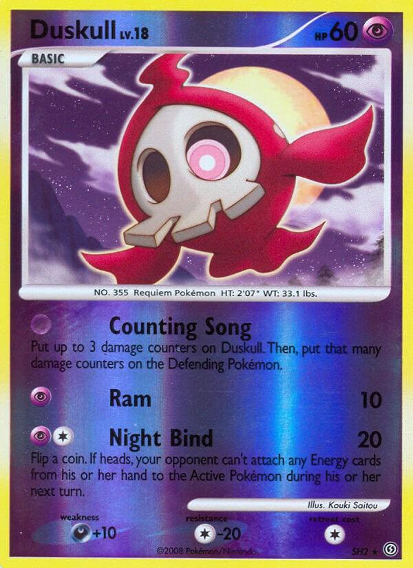 Duskull #SH2 Pokémon Card from Pokemon Stormfront Set 