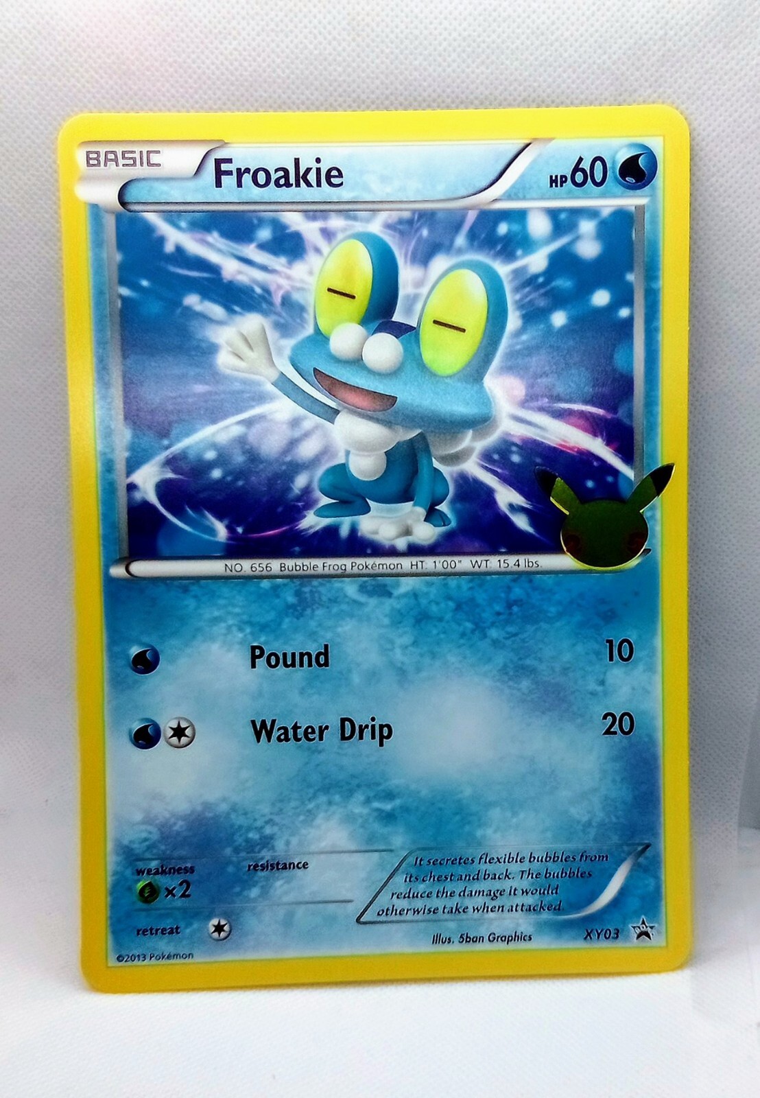 Froakie [Jumbo] #XY03 from Celebrations Pokémon card set