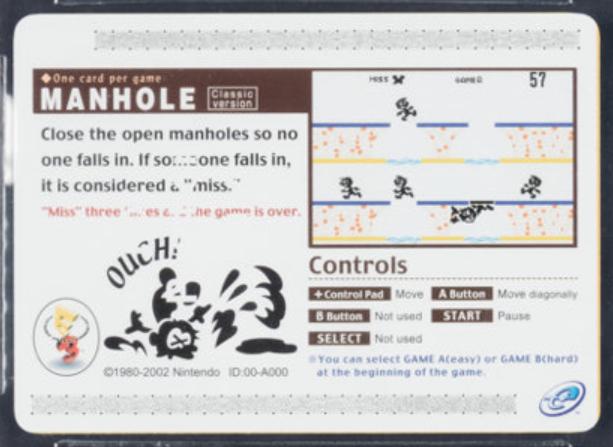 Manhole [For Position Only] from Expedition Pokémon card set