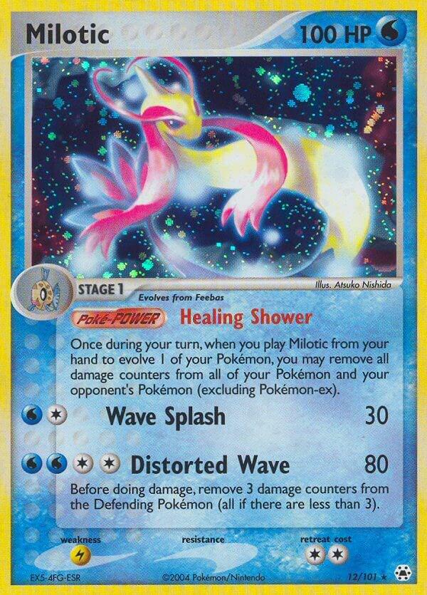 Milotic #12/101 from Hidden Legends Pokémon card set