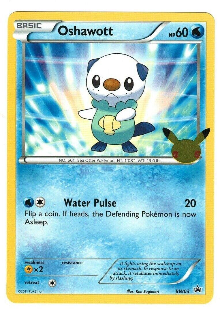 Oshawott [Jumbo] #BW03 from Celebrations Pokémon card set