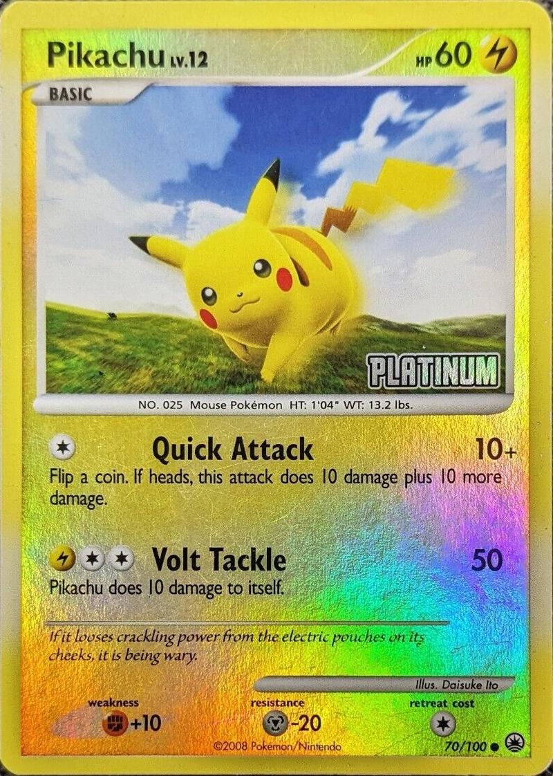 Pikachu [Stamped] #70 from Majestic Dawn Pokémon card set
