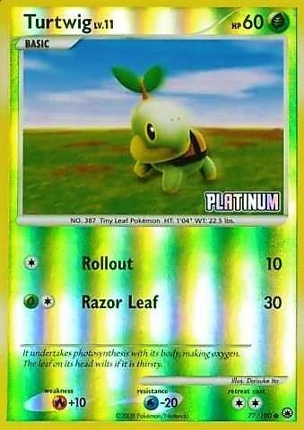 Turtwig [Stamped] #77 #77 from Majestic Dawn Pokémon card set