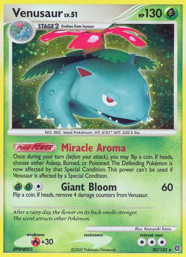 Venusaur [Holo] #20 from Secret Wonders Pokémon card set
